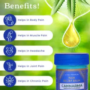 Hemp Pain Relief Balm. Available In Low Price