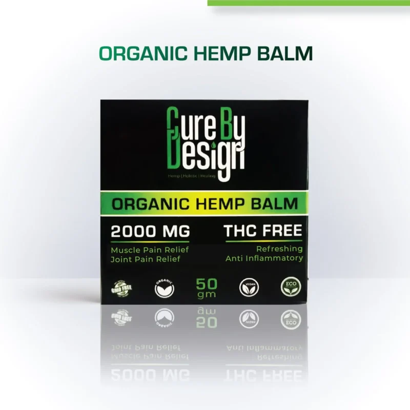 Organic Healing Hemp Balm – Infused with 2000mg CBD - Image 3
