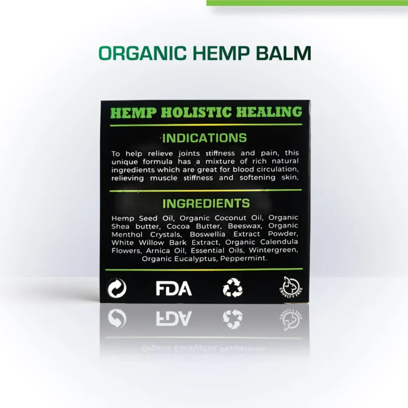 Organic Healing Hemp Balm – Infused with 2000mg CBD - Image 4